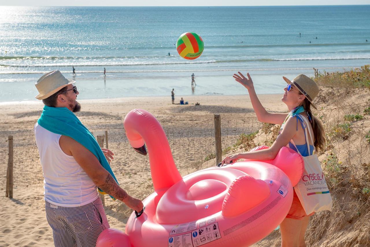 Camping L'Ocean Brem Sur Mer Exterior foto