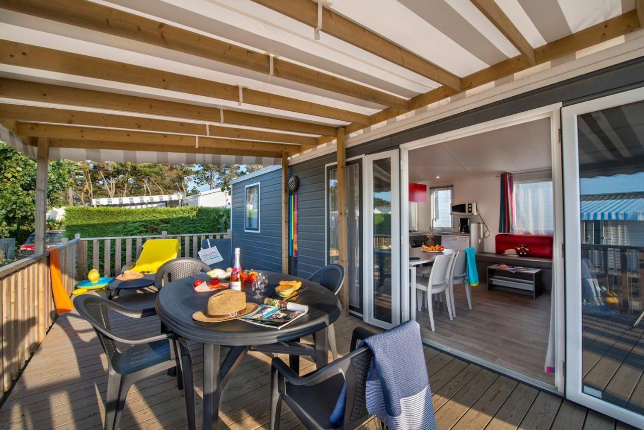 Camping L'Ocean Brem Sur Mer Exterior foto